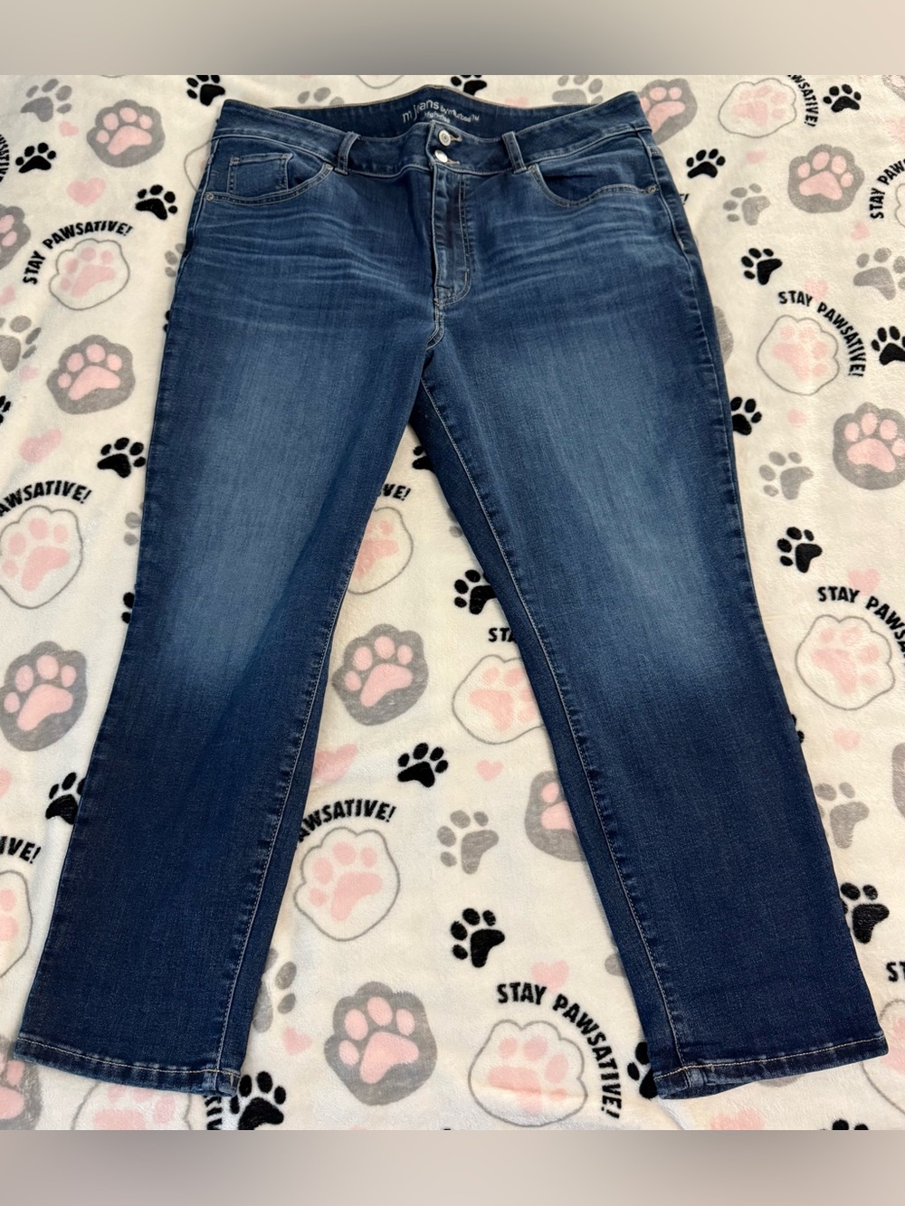 Maurices Women's Dark Wash Straight Leg Jeans